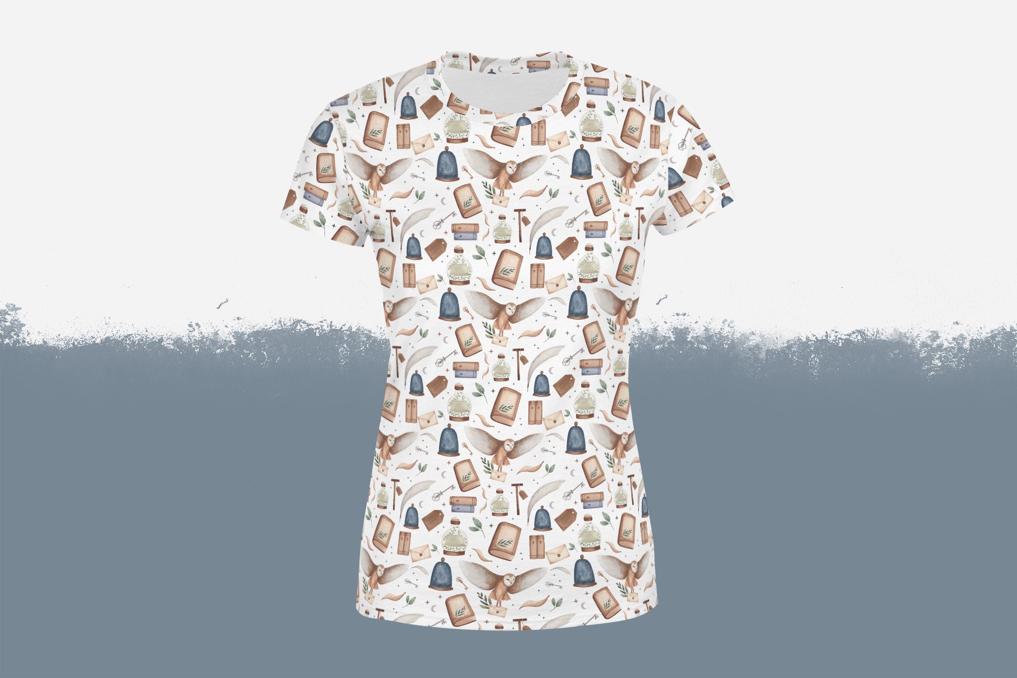Shirt Damen "Briefeule"
