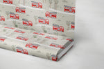 Lade das Bild in den Galerie-Viewer, Premium BIO French Terry "Firetruck" tofu 0,5 m
