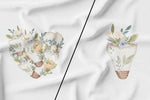 Lade das Bild in den Galerie-Viewer, BIO French Terry &quot;Flowerbulbs&quot; COLLECTION
