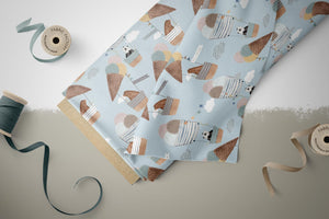 Reste Paket "Nummer 014" 4m BIO Jersey