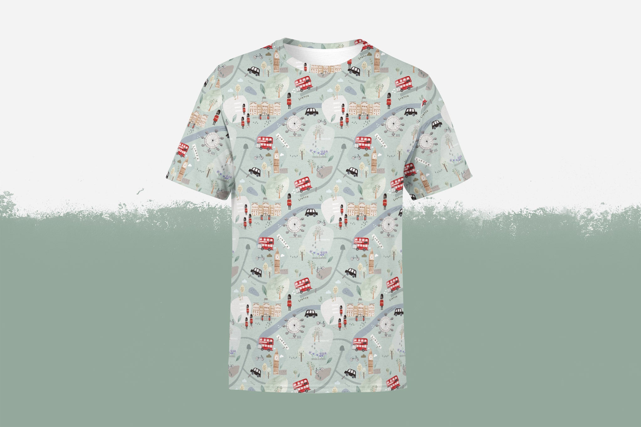 Shirt Unisex "London" mint