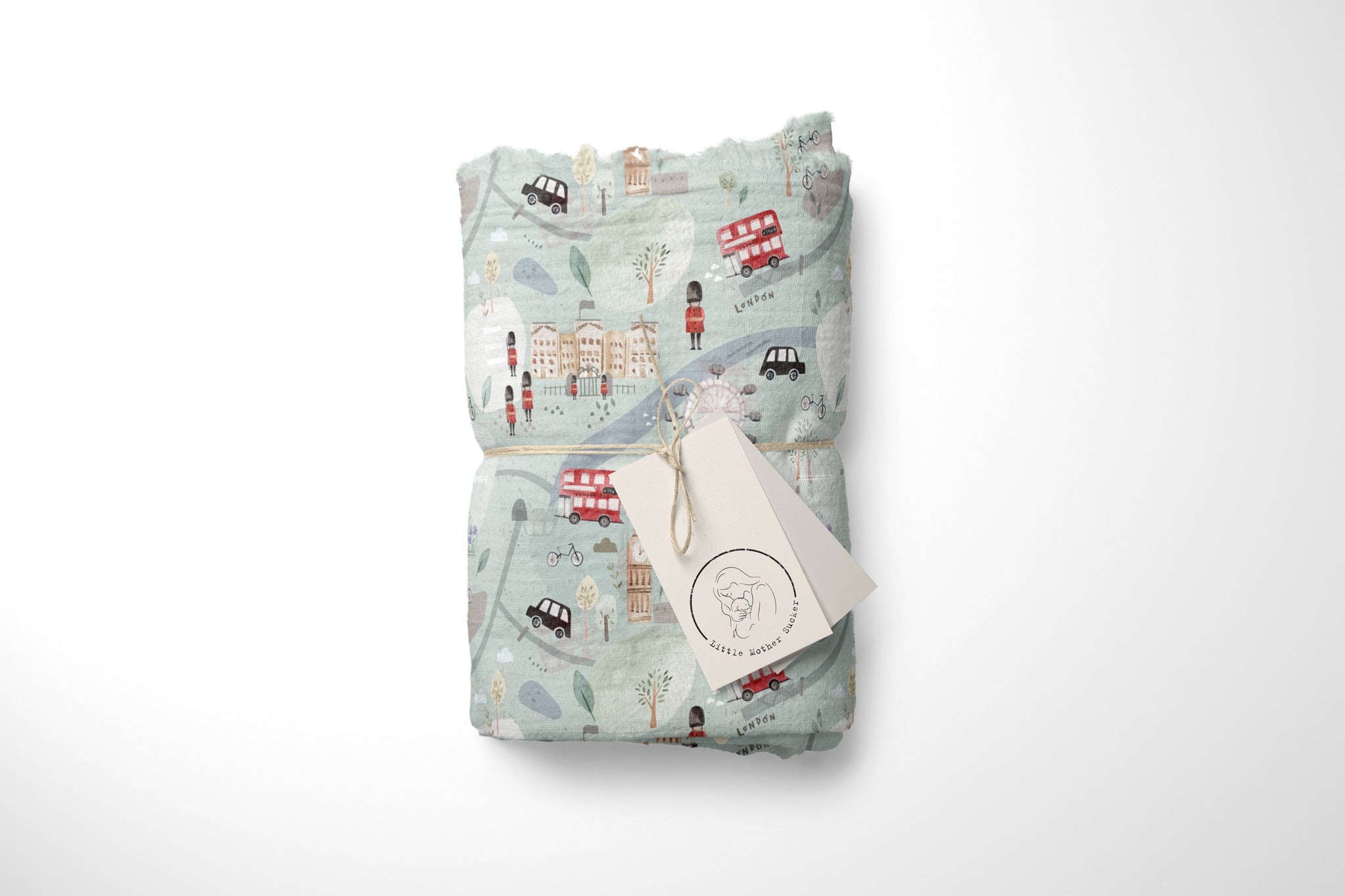 BIO Musselin "London" mint 0,5 m