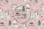 Lade das Bild in den Galerie-Viewer, BIO French Terry &quot;Vorweihnachtszeit&quot; blush 0,5 m

