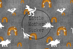 Lade das Bild in den Galerie-Viewer, Lycra &quot;Maries Dinos&quot; Ocker COLLECTION
