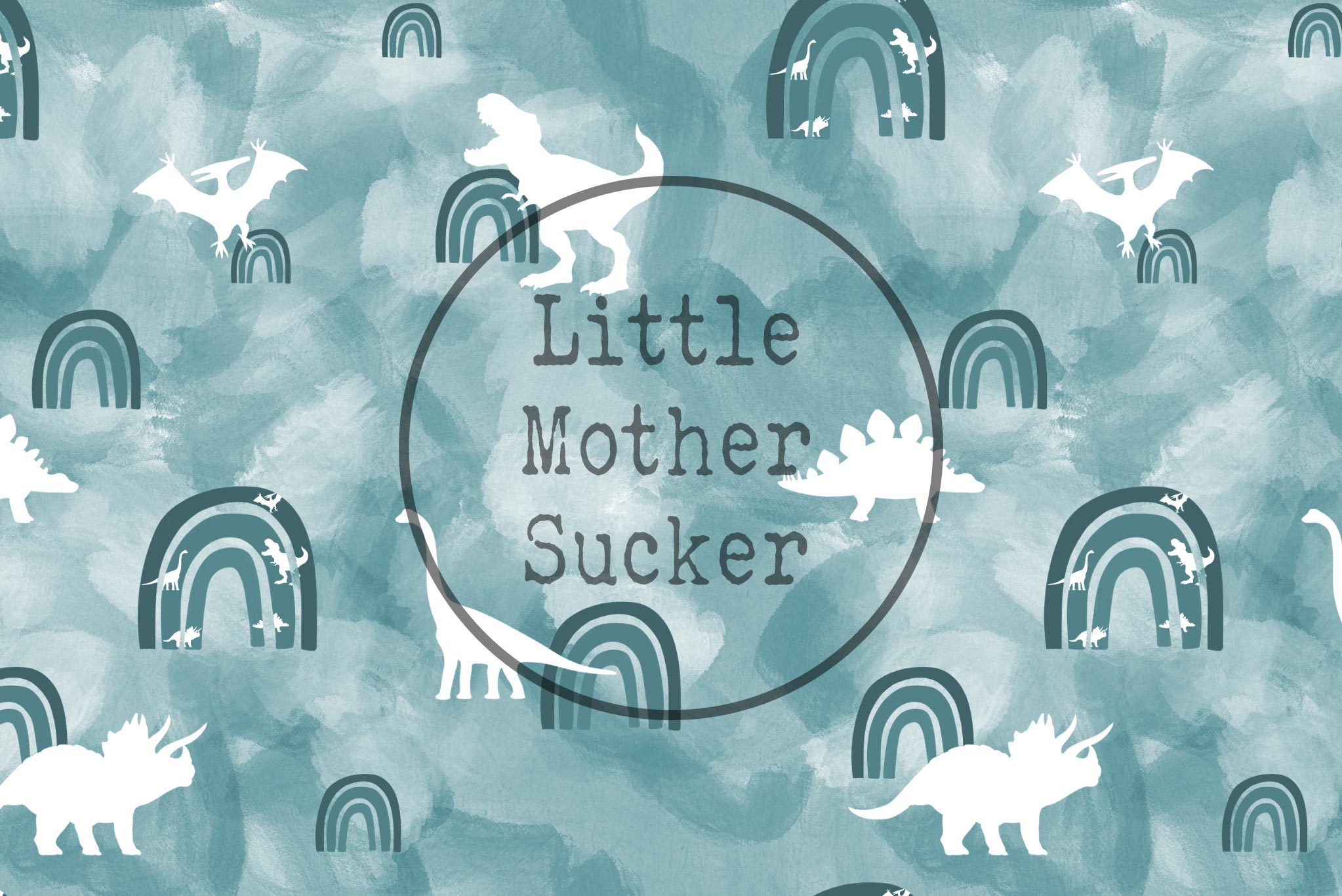 Lycra "Maries Dinos" Sky COLLECTION