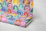 Lade das Bild in den Galerie-Viewer, Premium BIO Jersey &quot;Rainy Rainbows&quot; 0,5 m
