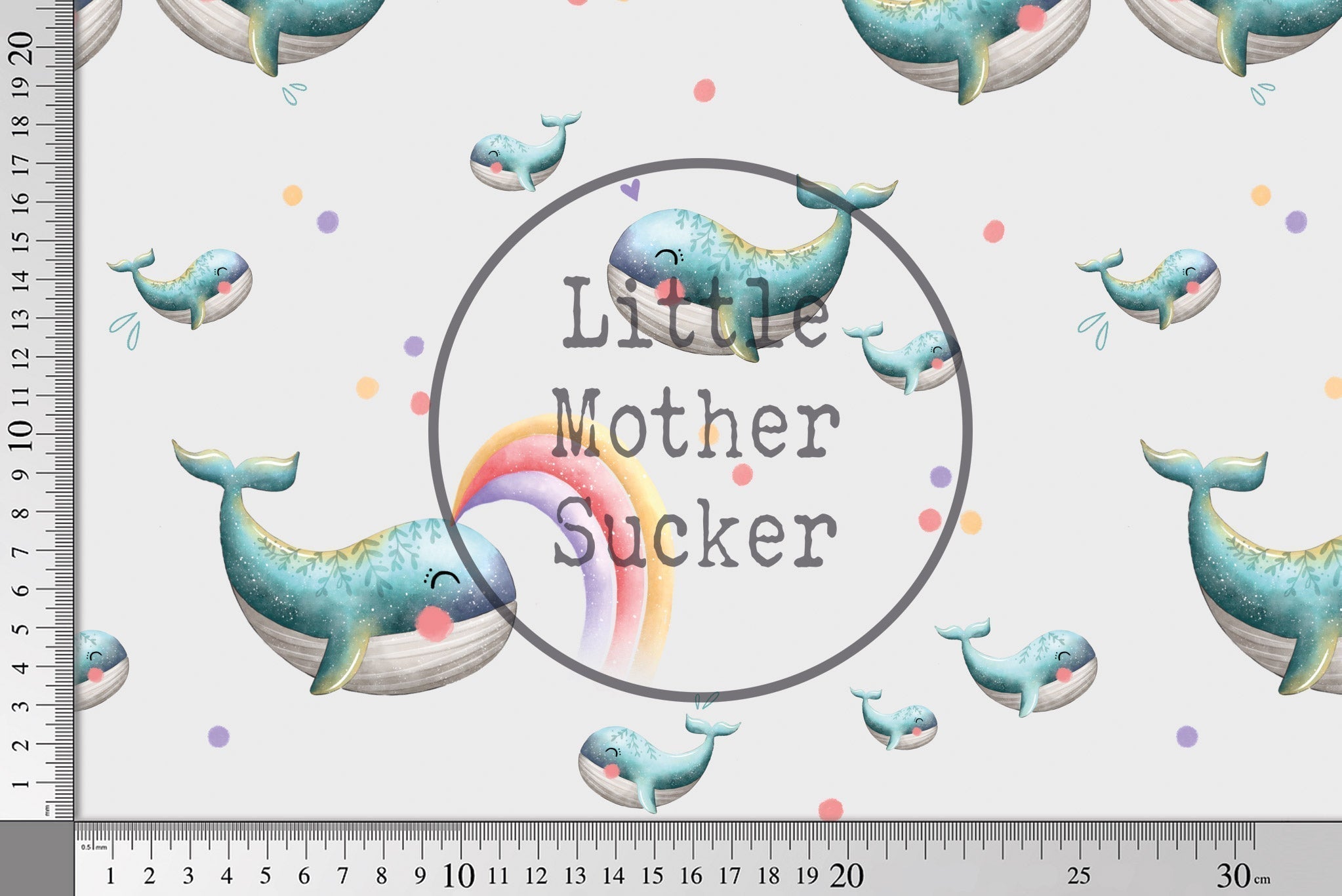 Design "Whale Love" COLLECTION 0,5 m