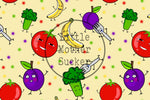 Lade das Bild in den Galerie-Viewer, Webware für Bermudashorts "Forking Good" COLLECTION
