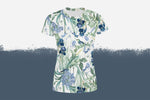 Lade das Bild in den Galerie-Viewer, Shirt Damen &quot;Paradise Found&quot; white

