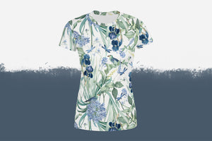 Shirt Damen "Paradise Found" white