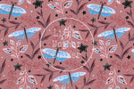 Lade das Bild in den Galerie-Viewer, BIO Jersey &quot;Libellenmeer&quot; rosa 0,5 m
