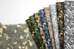 Lade das Bild in den Galerie-Viewer, Webware für Bermudashorts "Camo Hearts" COLLECTION
