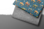 Lade das Bild in den Galerie-Viewer, Premium BIO French Terry &quot;Beautiful Burlap&quot; Schiefer 0,5 m
