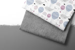 Lade das Bild in den Galerie-Viewer, Premium BIO French Terry &quot;Beautiful Burlap&quot; Schiefer 0,5 m
