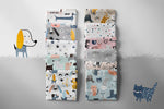 Lade das Bild in den Galerie-Viewer, Design "Cats and Dogs" COLLECTION
