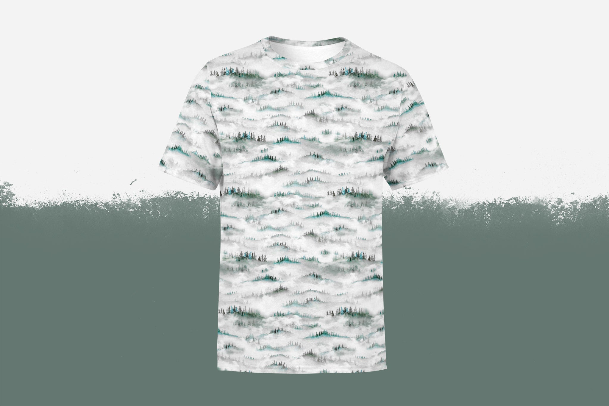 Shirt Unisex "Misty Forest" ice