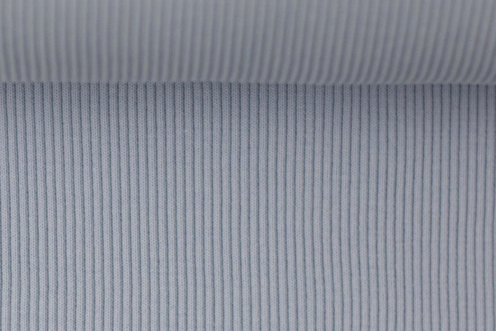 Rippbündchen Babyblau 0,5 m