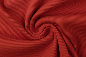 Rippbündchen Cherry 0,1 m ABVERKAUF
