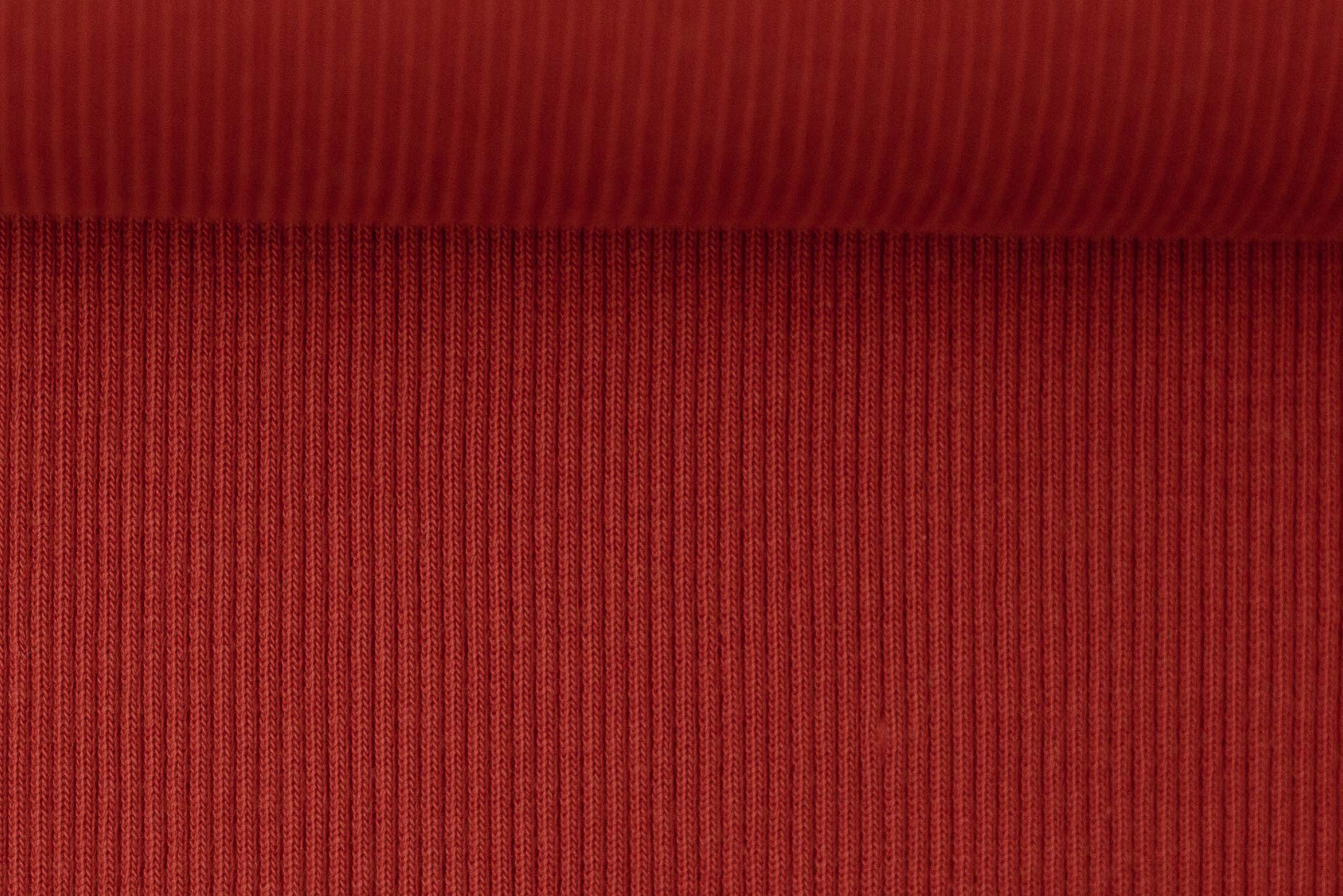 Rippbündchen Cherry 0,1 m ABVERKAUF