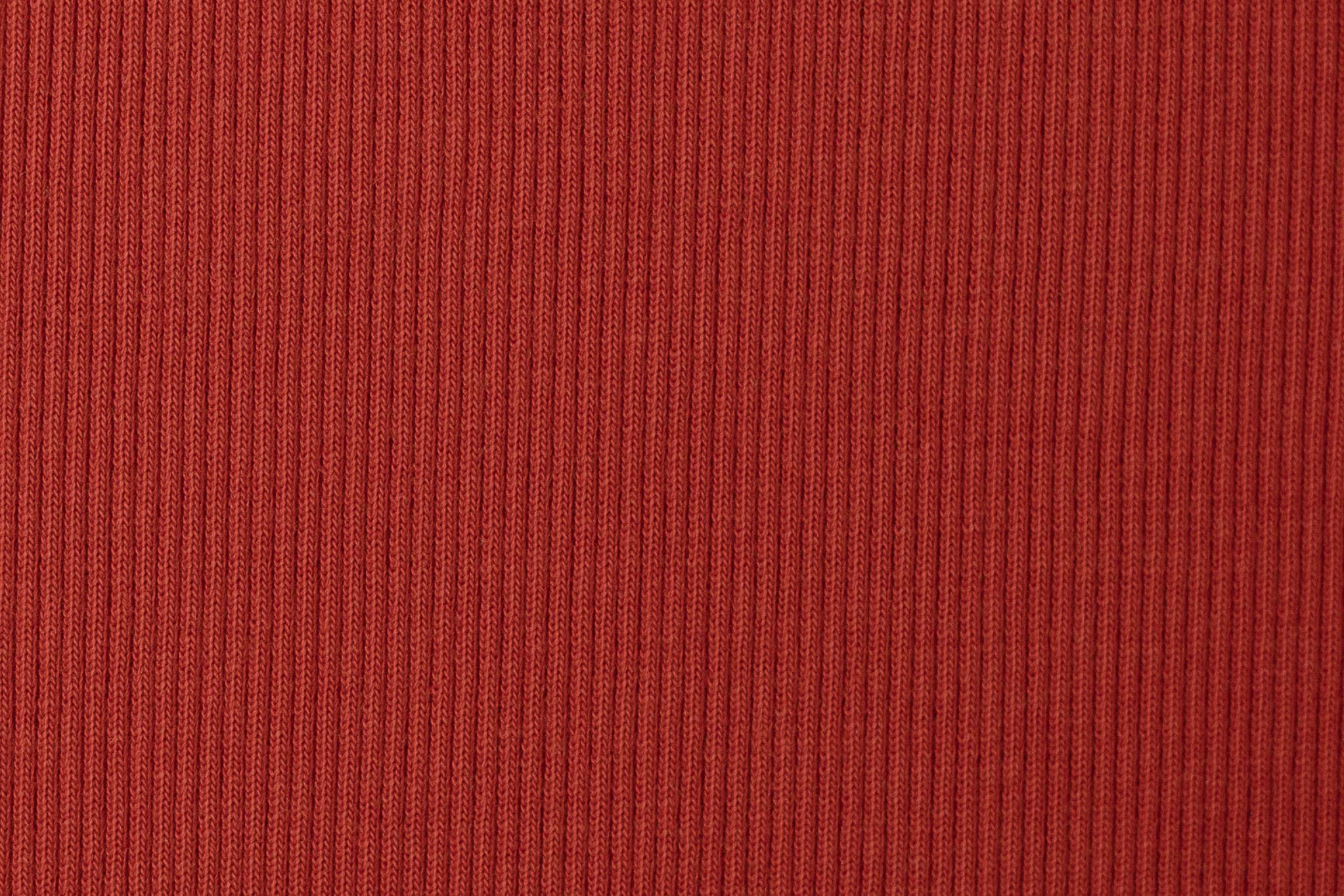 Rippbündchen Cherry 0,1 m ABVERKAUF
