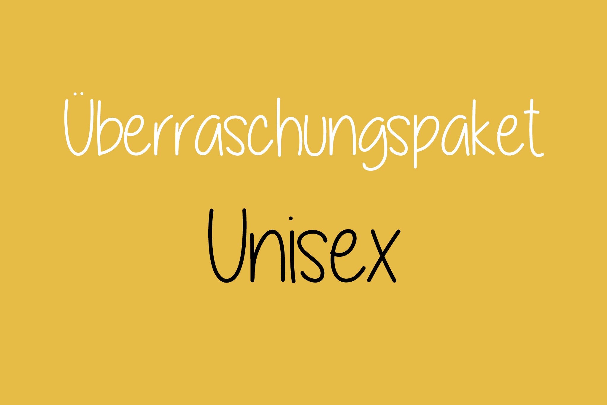 Überraschungspaket French Terry EP Unisex