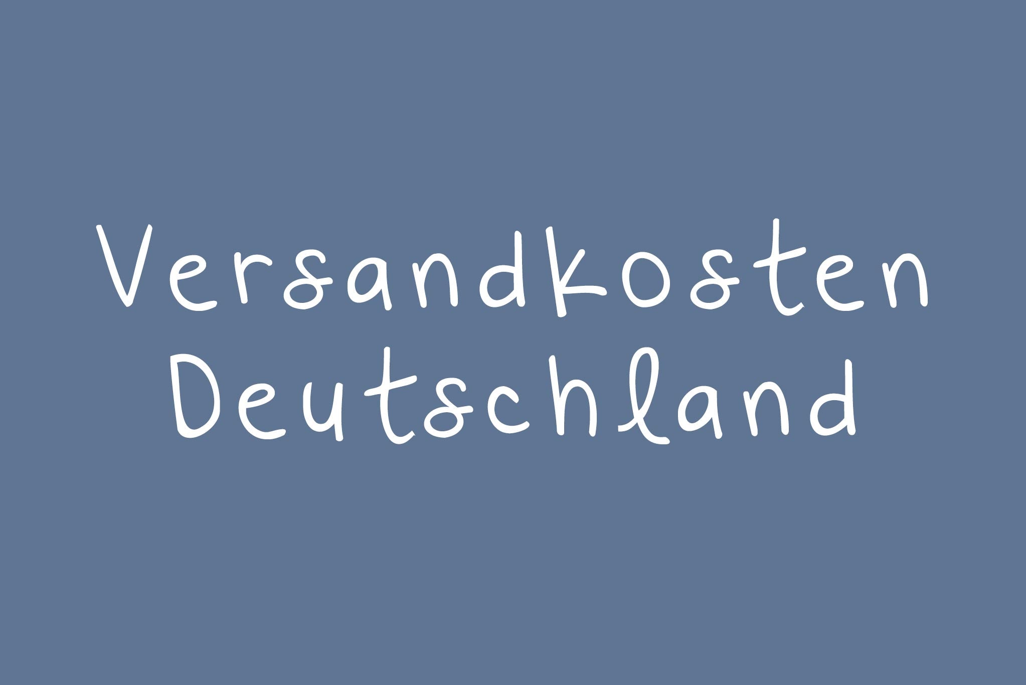 Versand Deutschland