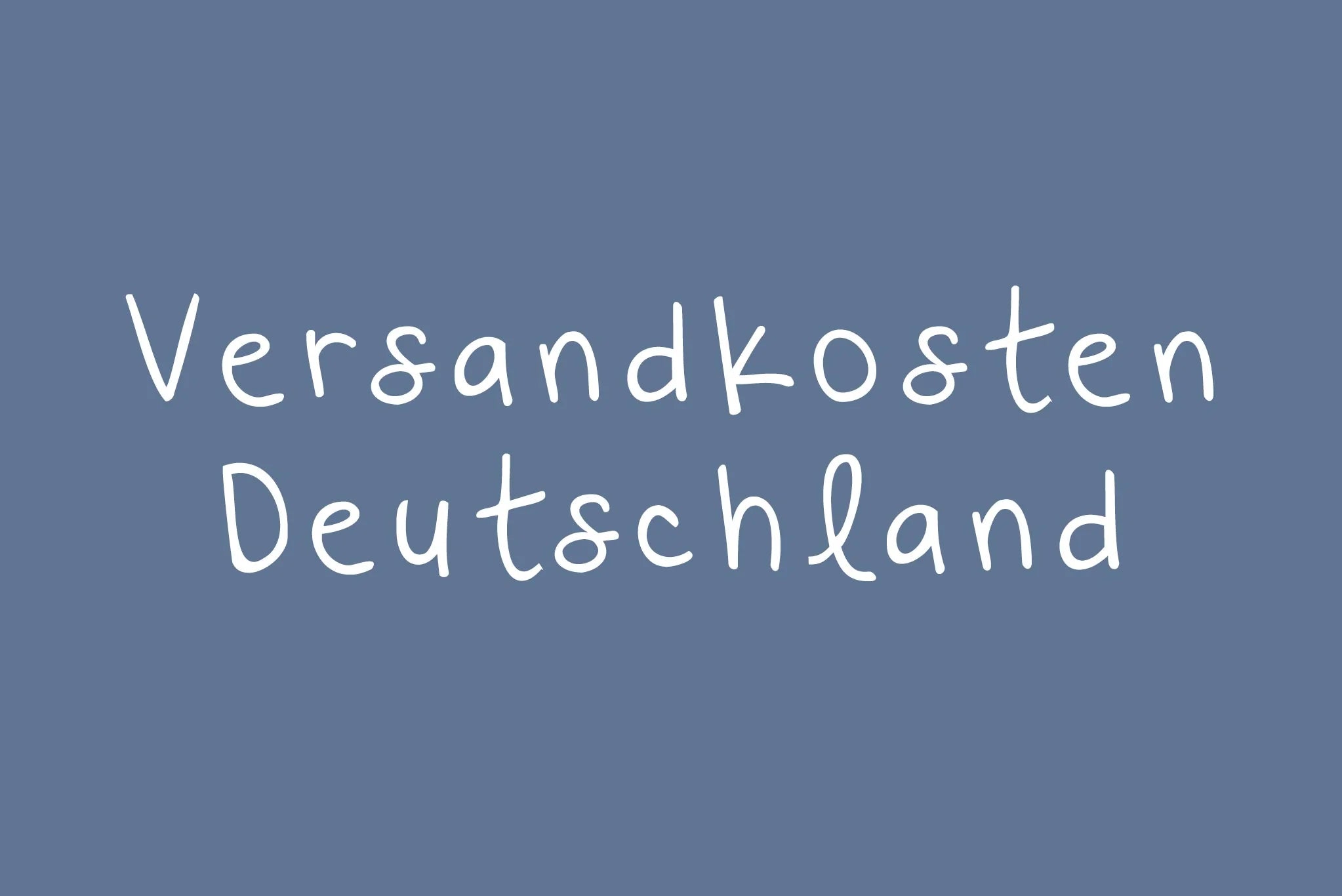 Versand Deutschland 5€