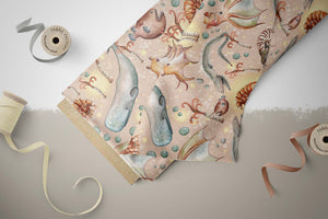 Lycra "Deep sea" no words 0,5 m