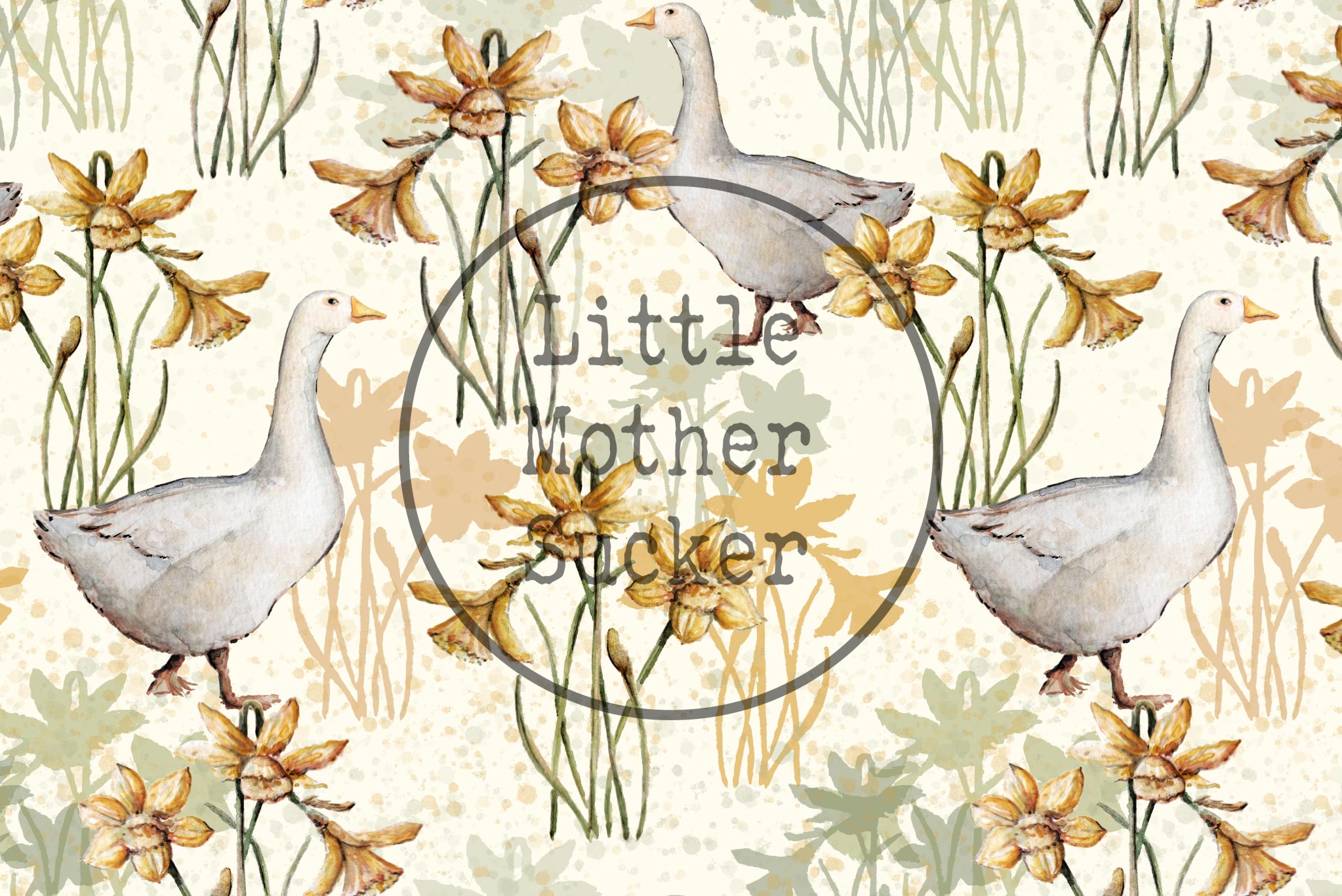BIO French Terry "White Goose" 0,5 m