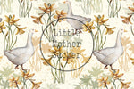 Lade das Bild in den Galerie-Viewer, BIO French Terry &quot;White Goose&quot; 0,5 m

