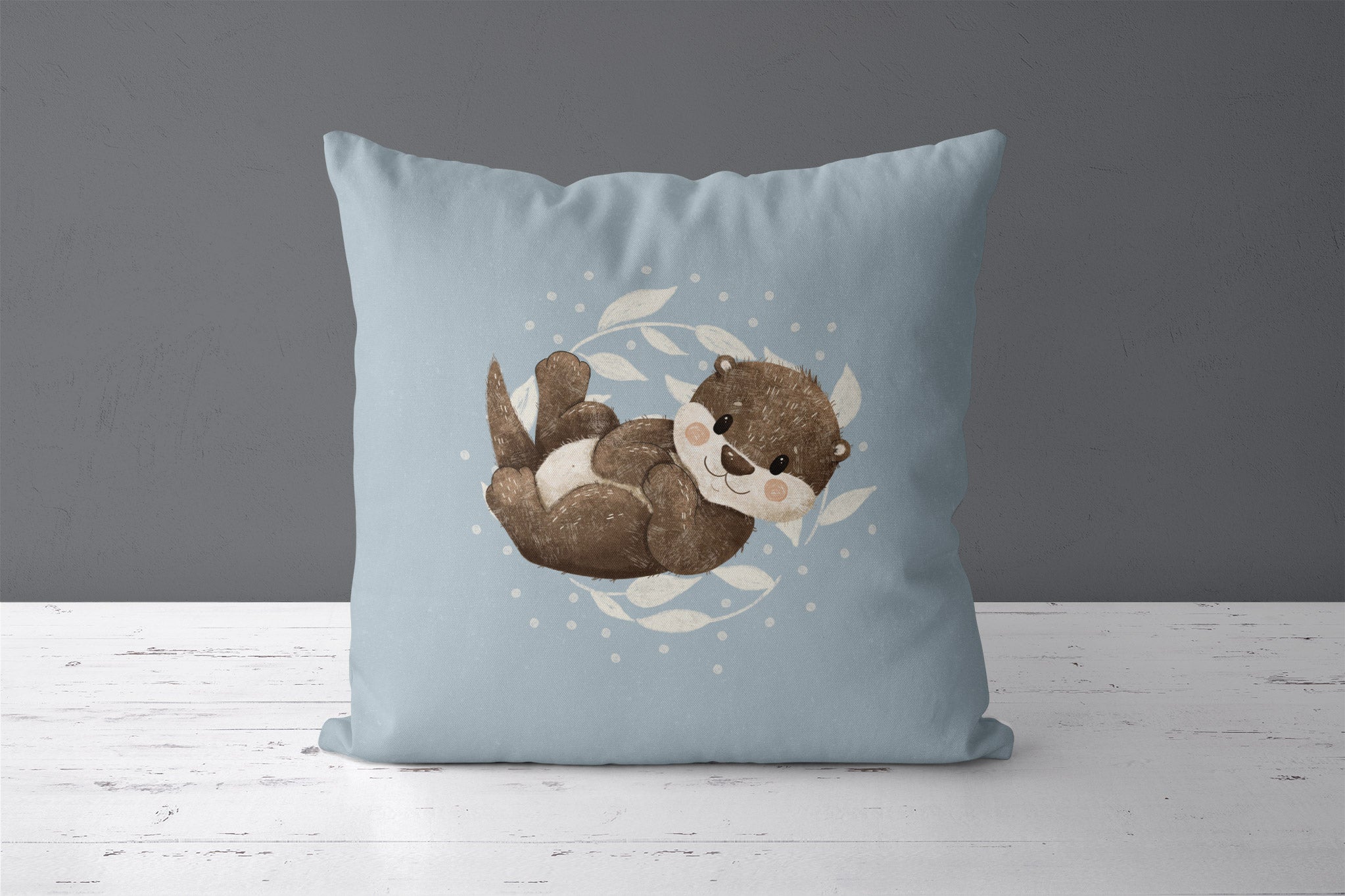 Kissenbezug "Baby Otters 2"